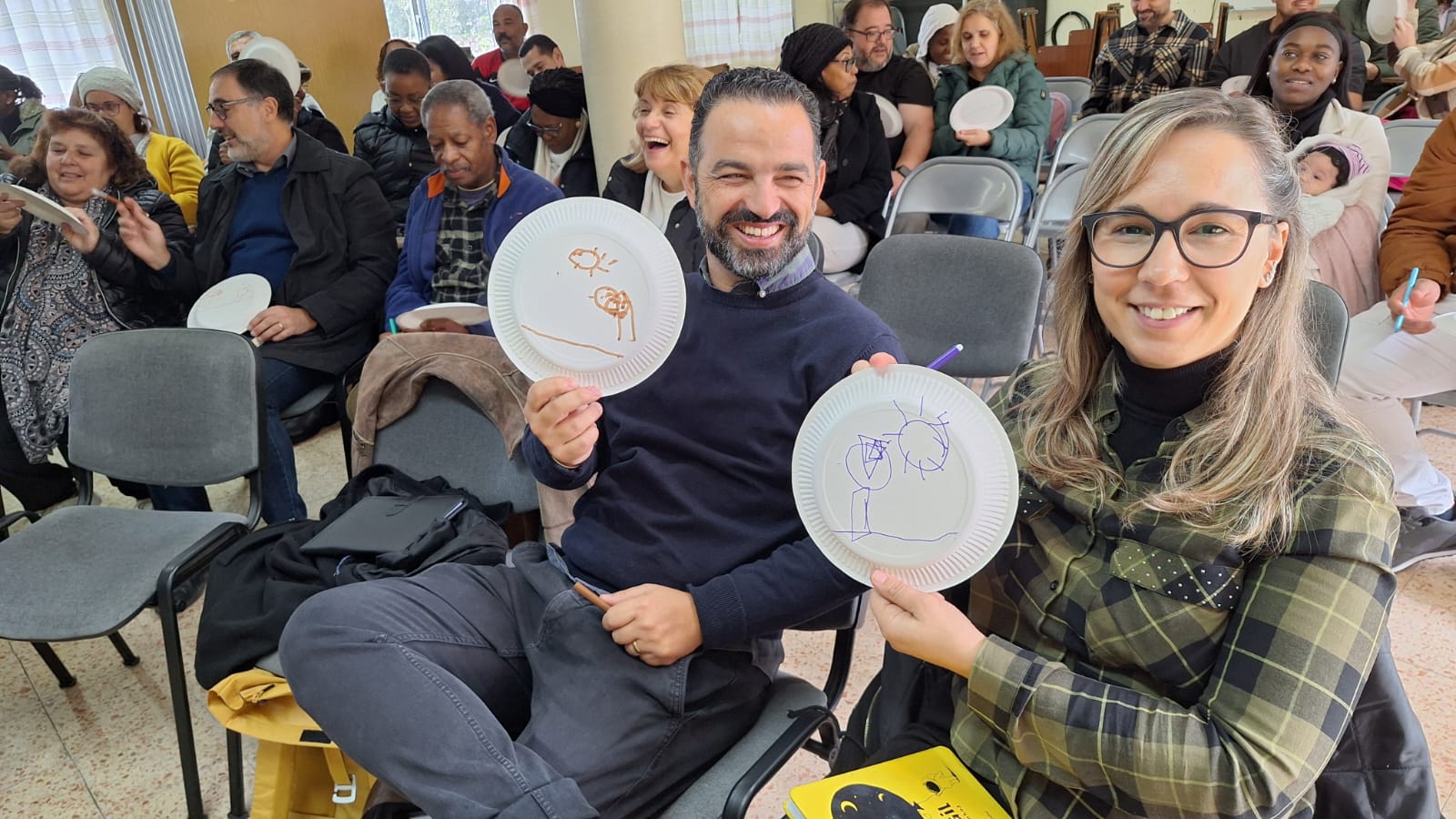 Pastor João Ribeiro e sua esposa participando do evento